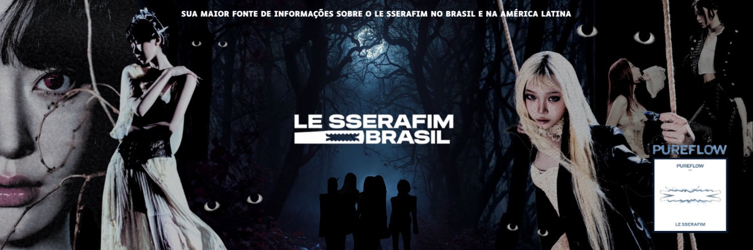 LE SSERAFIM BRASIL banner