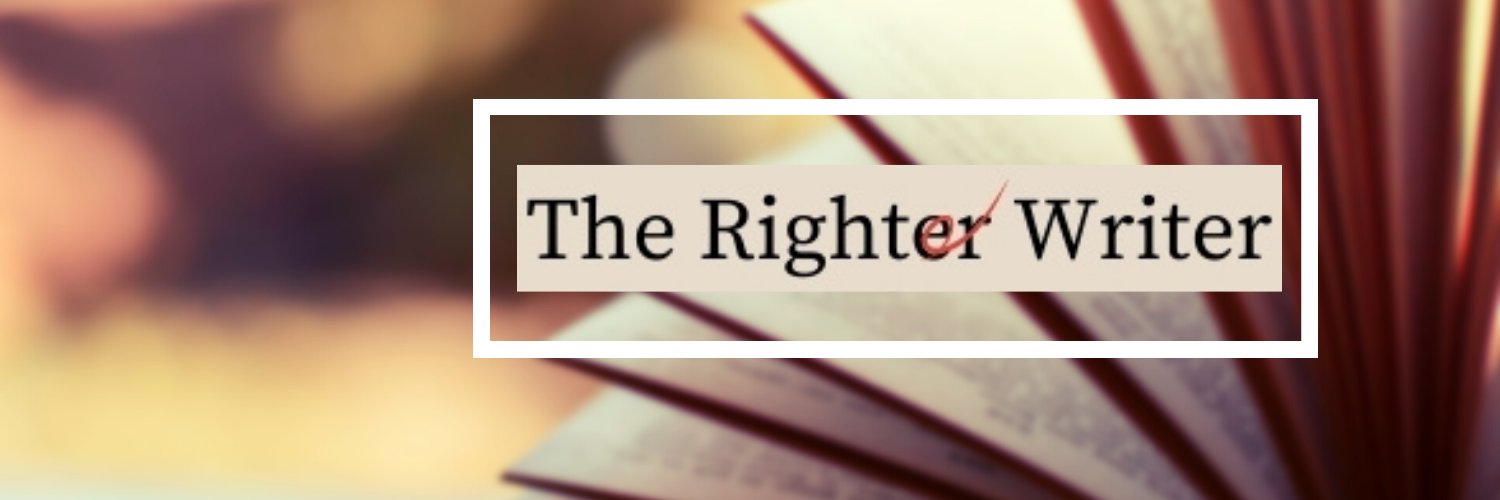 The Righter Writer (Tamara Alba: She/Her) banner