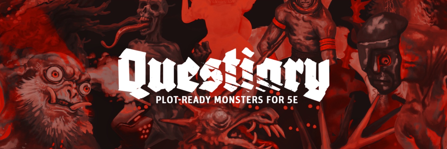 Questiary - Illustrated Monsters for 5E banner