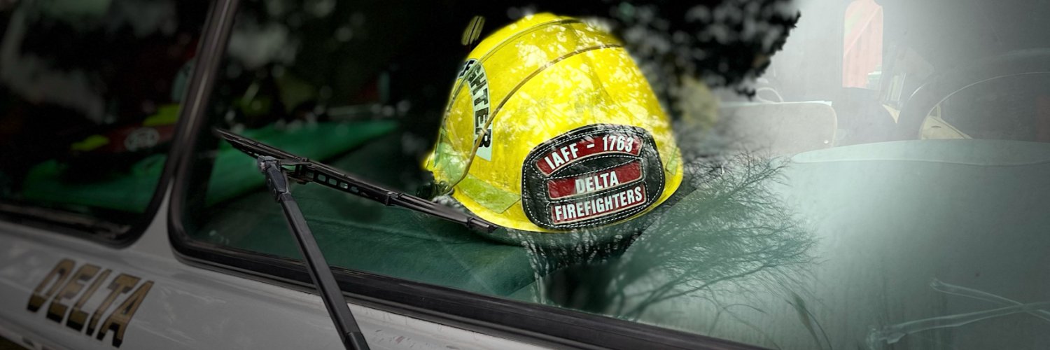 Delta Firefighters IAFF L-1763 banner