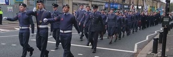 1114 (Gosforth) Squadron banner