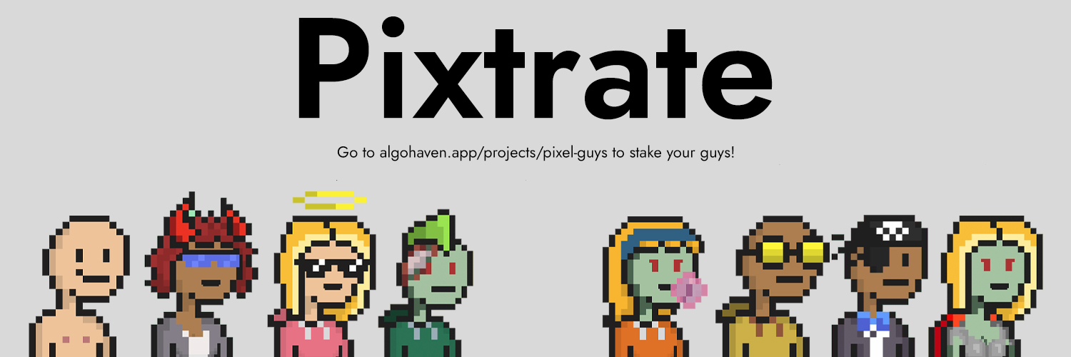 PixTrate 👫 banner