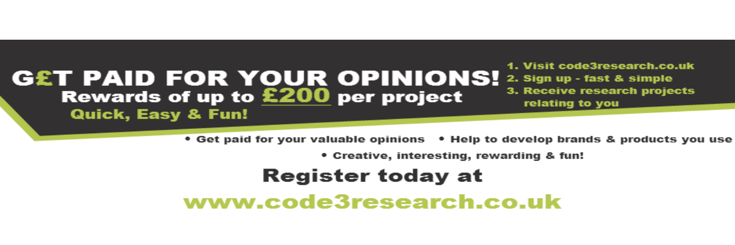 Code 3 Research banner
