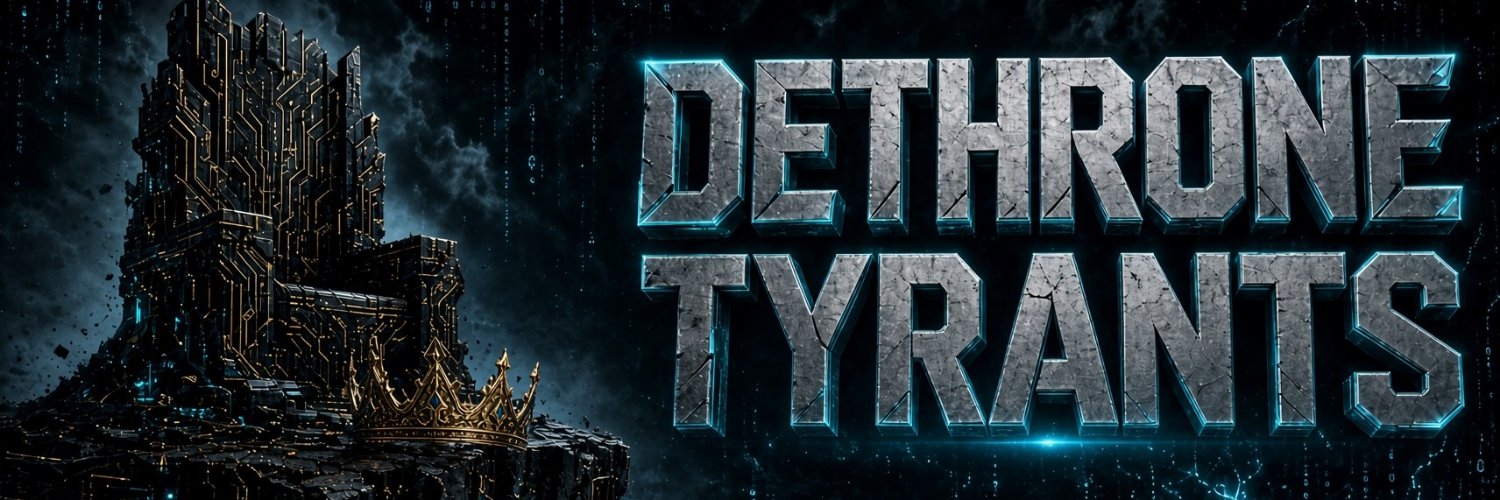Dethronetyrants's profile banner image