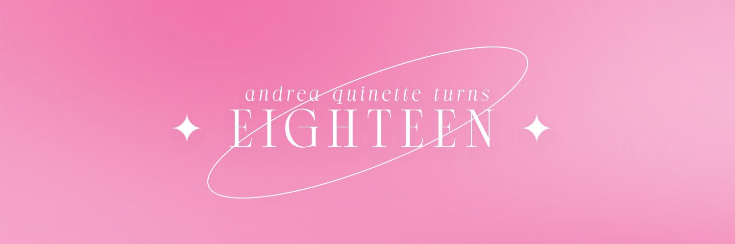 Andi’s 18th. banner