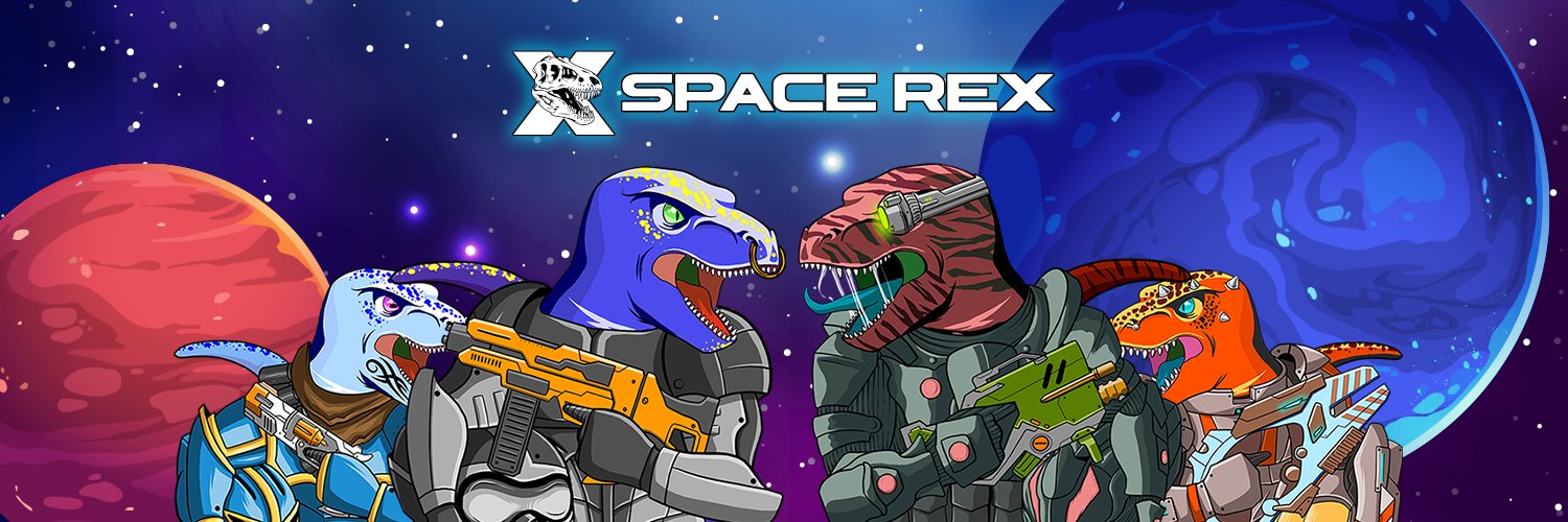 Space Rex Squad NFT | MINT IS LIVE banner