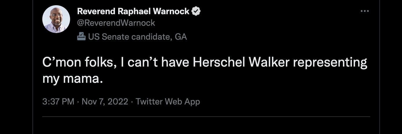 Team Warnock 🇼 banner