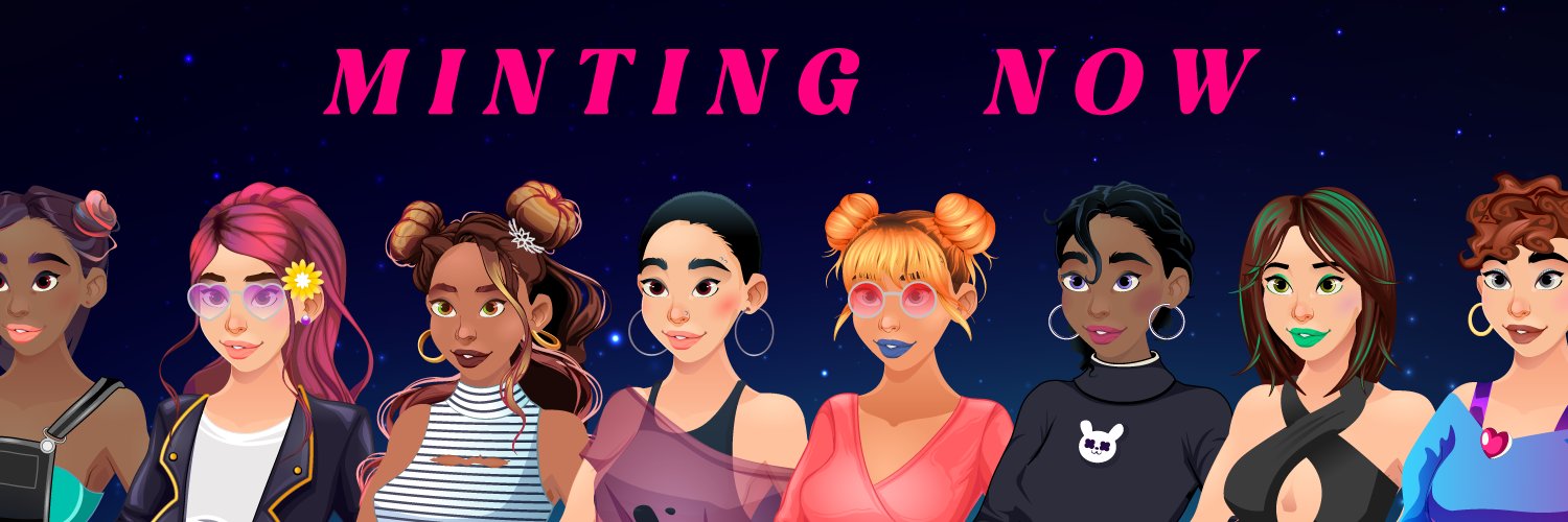 Crypto Girlies banner