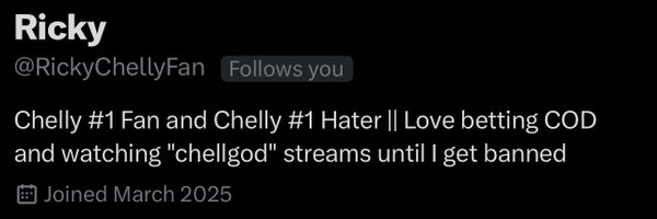 chellgod Profile Banner