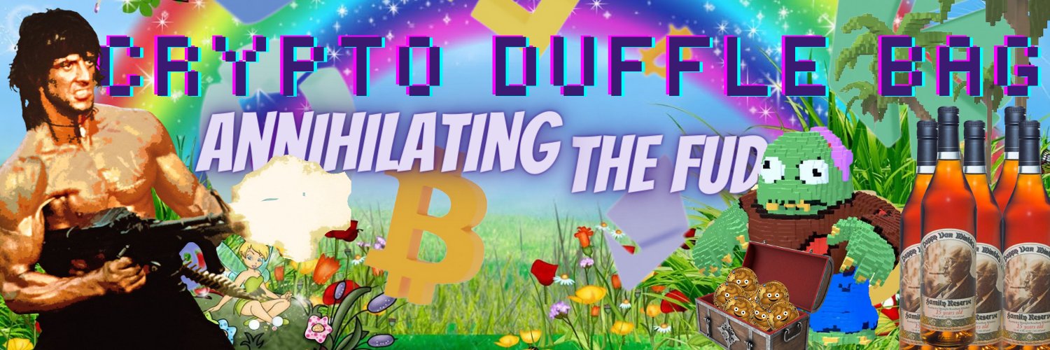 Crypto Duffle Bag banner