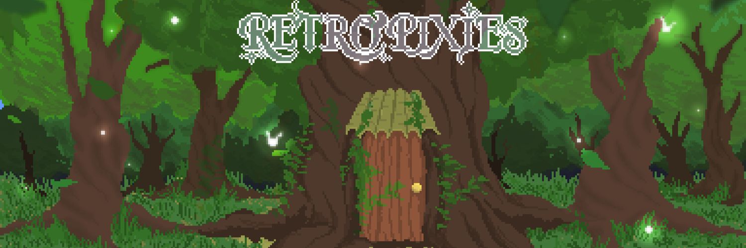 RETRO PIXIEZ banner