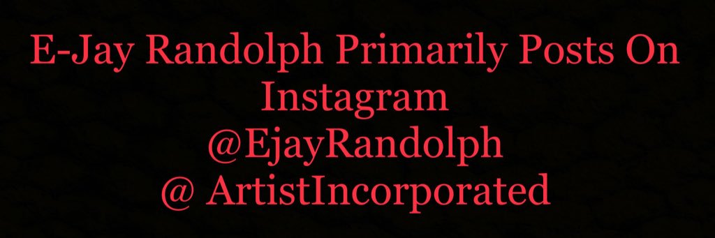 E -Jay Randolph banner