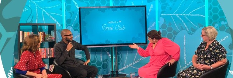Notts TV Book Club banner