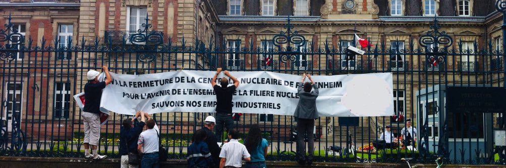 Collectif Nucléaire de Fessenheim banner
