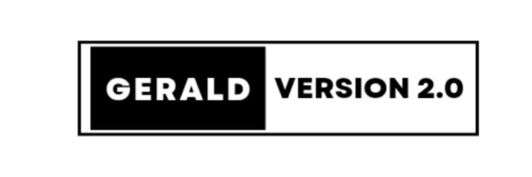 Gerald version 2.0 banner