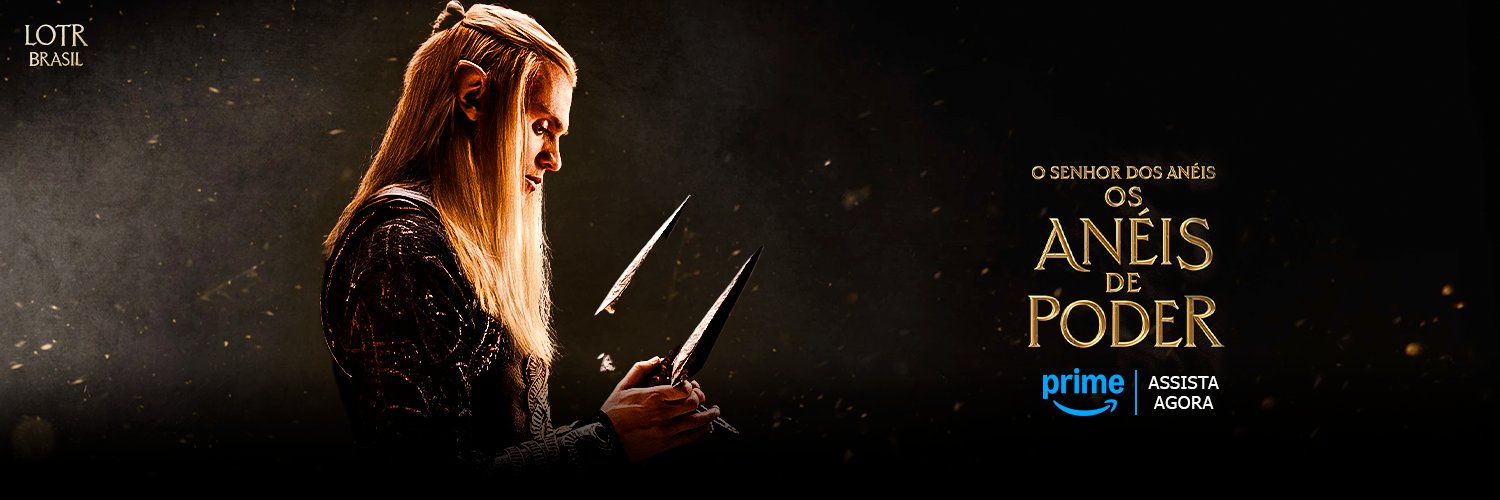 O Senhor dos Anéis Brasil banner