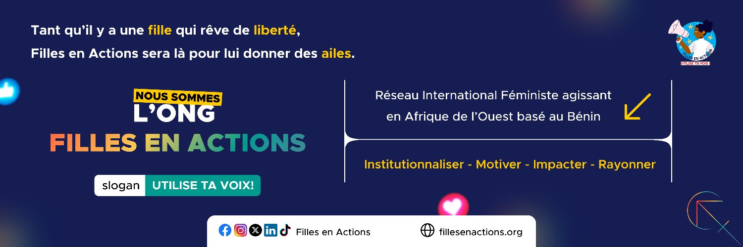 Filles en Actions banner