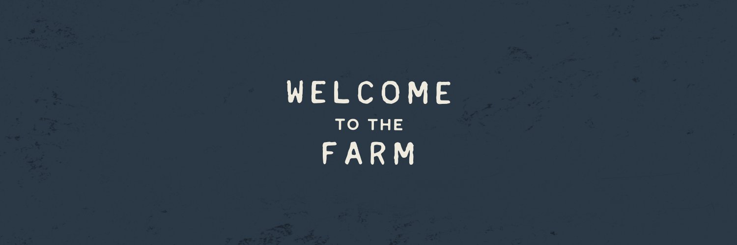 Welcome To The Farm banner