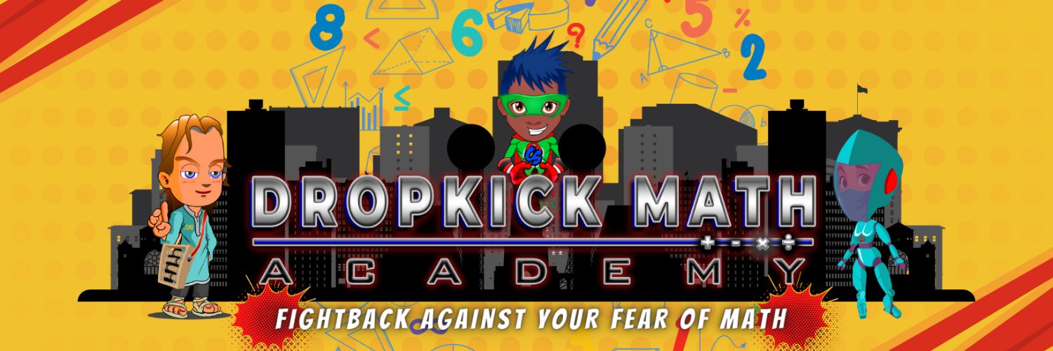Dropkick Math Academy banner