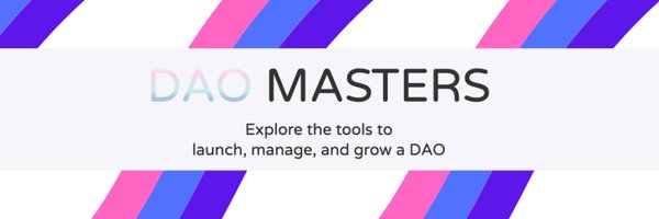 Official DAO Masters 🎓 Profile Banner