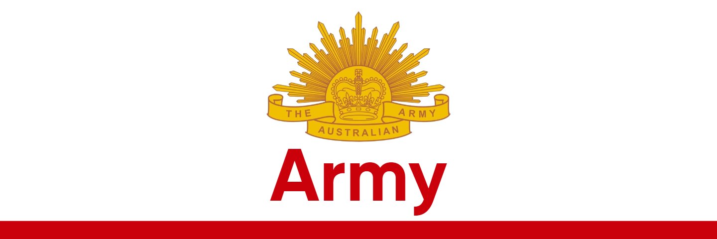 AA • Australian Army banner