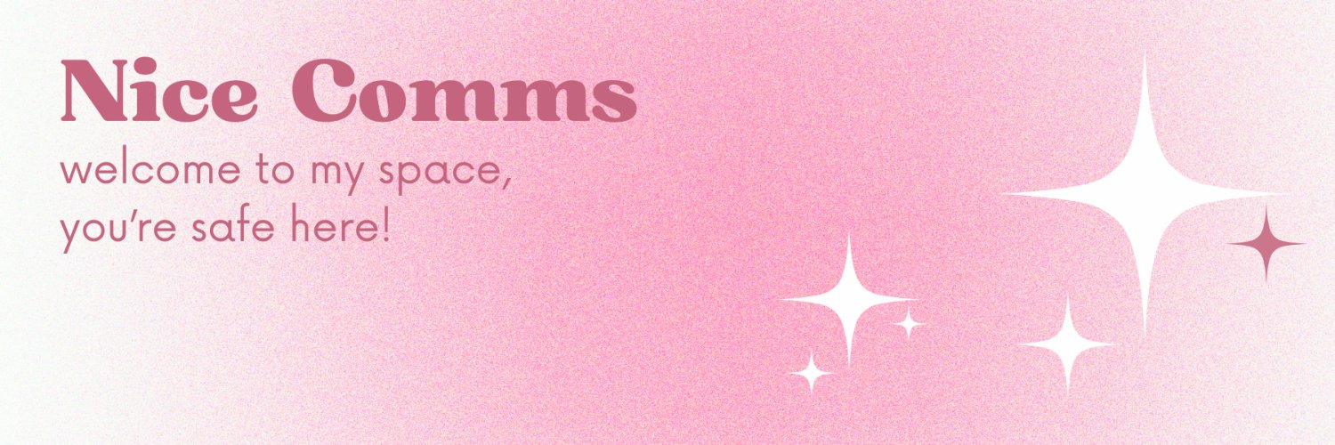NICE | open for academic commissions banner