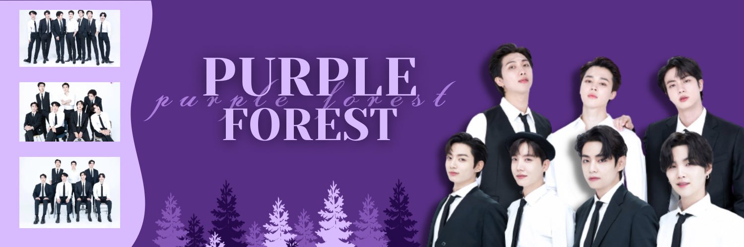 Purple Forest ⁷🌳 banner