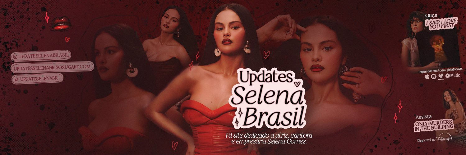 Updates Selena Brasil banner
