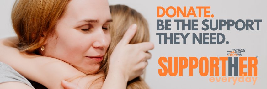 Women's Community Shelters banner