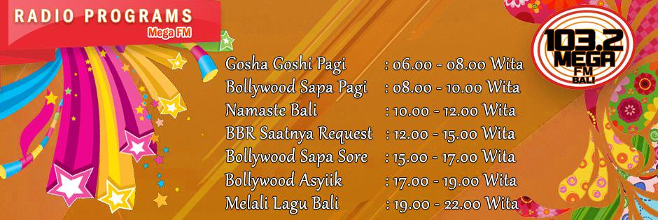 Radio Mega FM Bali banner