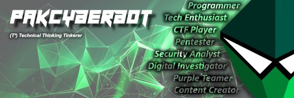 PakCyberbot Profile Banner