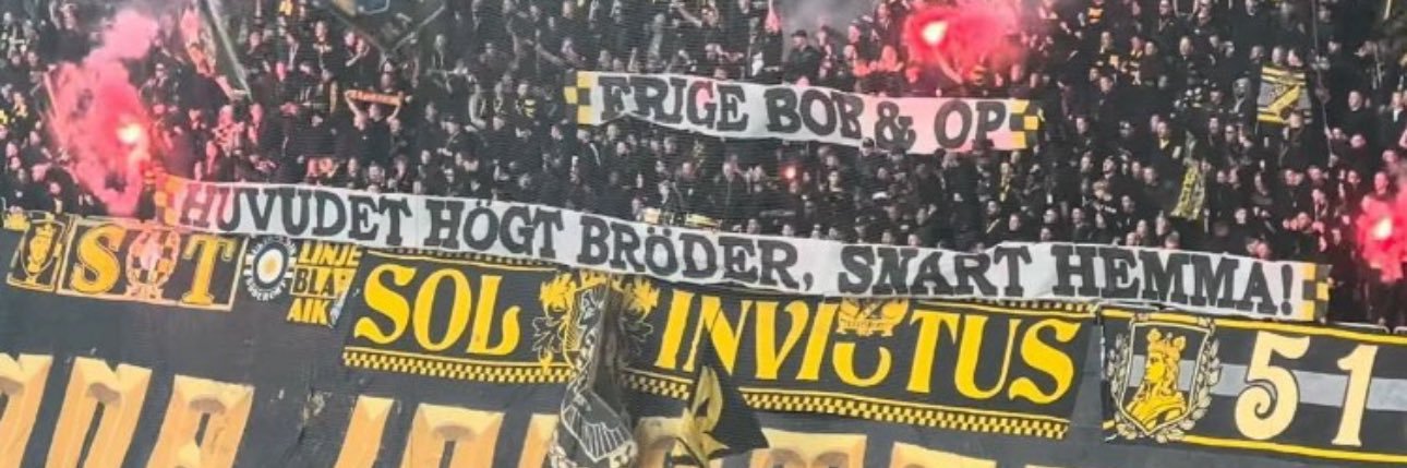 AIK banner