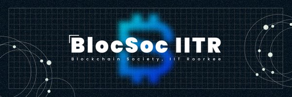 Blockchain Society IIT Roorkee Profile Banner