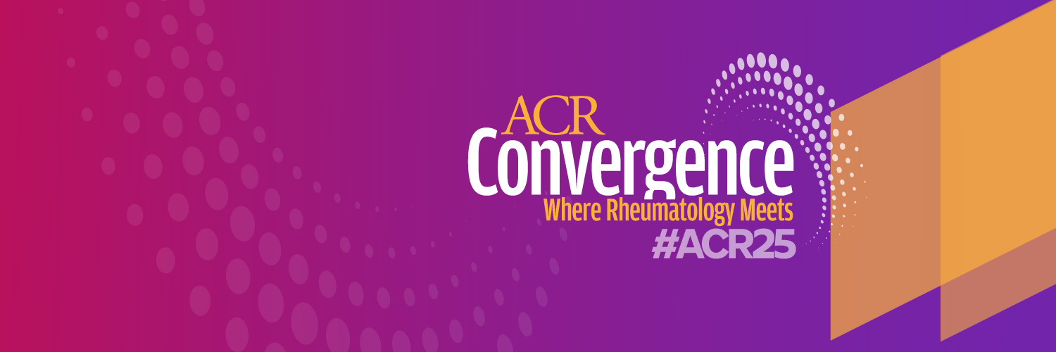 American College of Rheumatology's banner