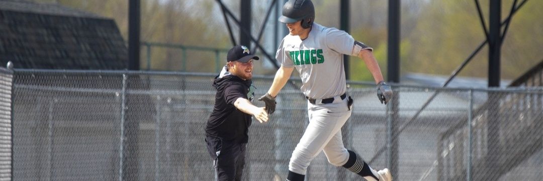 North Boone Viking Baseball banner