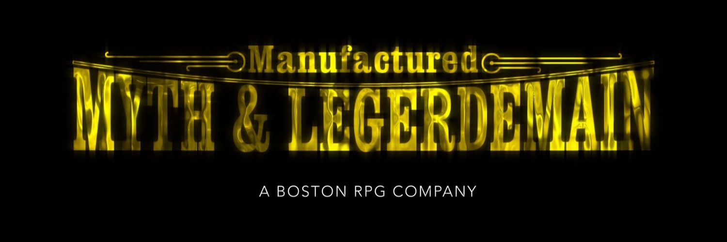 Manufactured Myth & Legerdemain banner