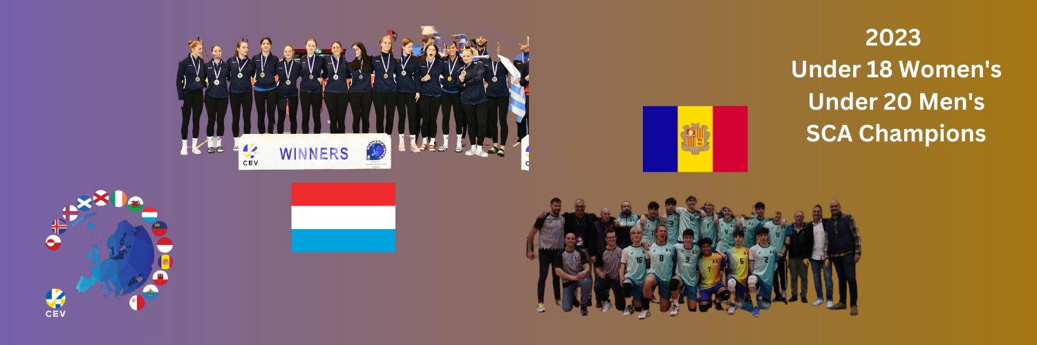 CEV Small Countries Association banner