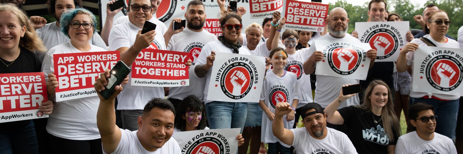 Justice For App Workers's banner