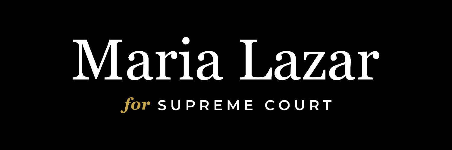 Judge Maria Lazar banner