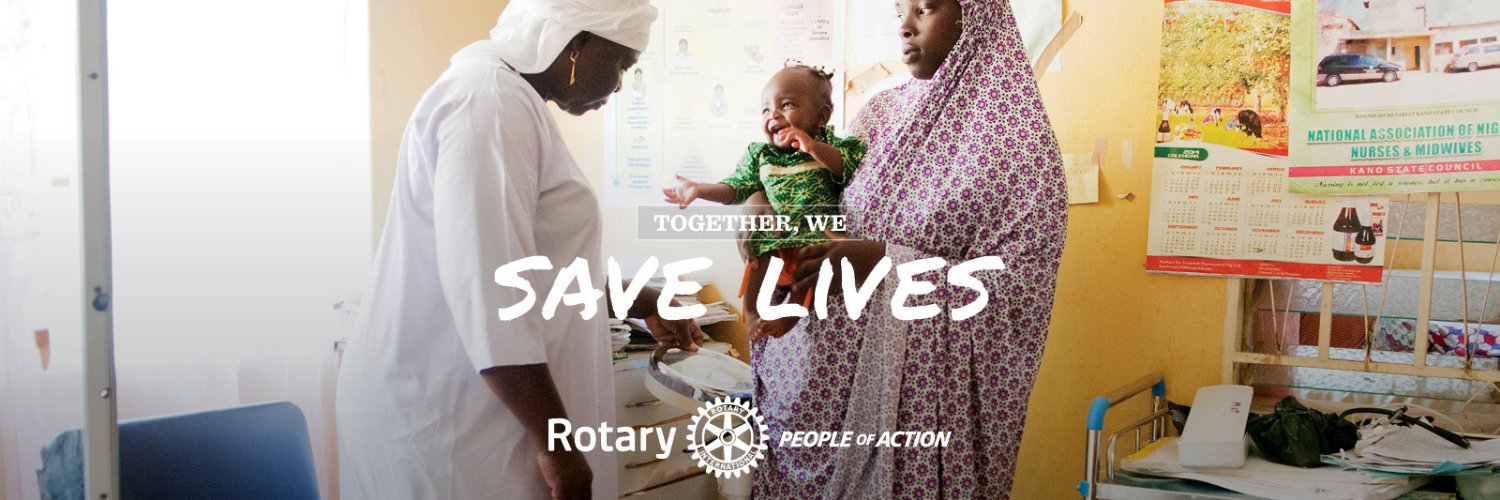 Rotary District 1090 banner