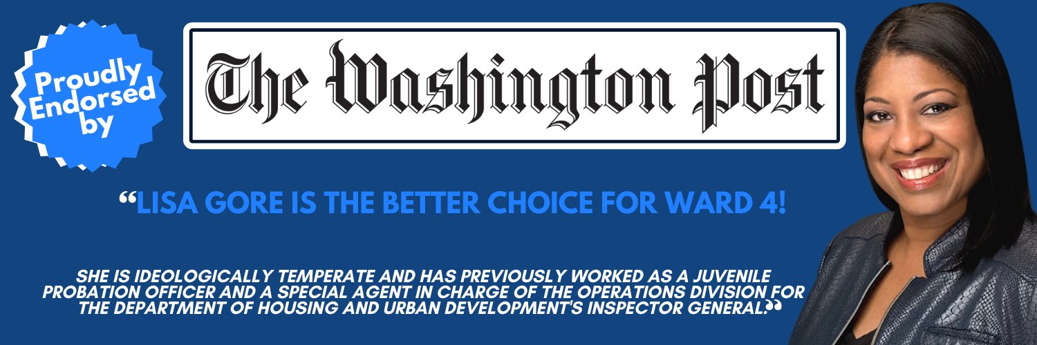 Lisa Gore for DC banner