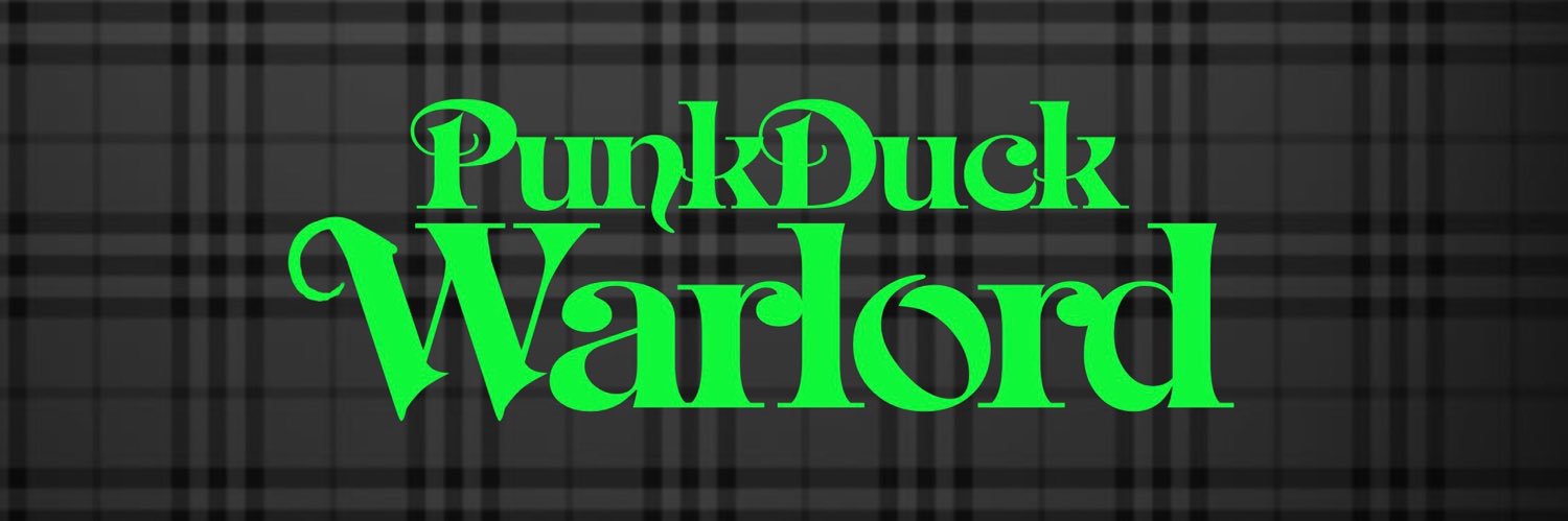 Punk Duck Warlord banner