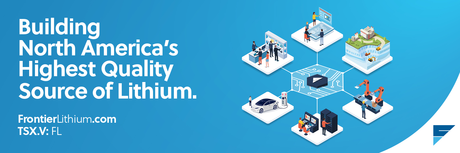 Frontier Lithium banner