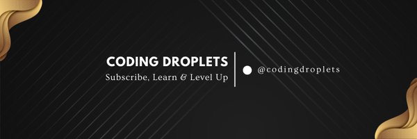 codingdroplets Profile Banner