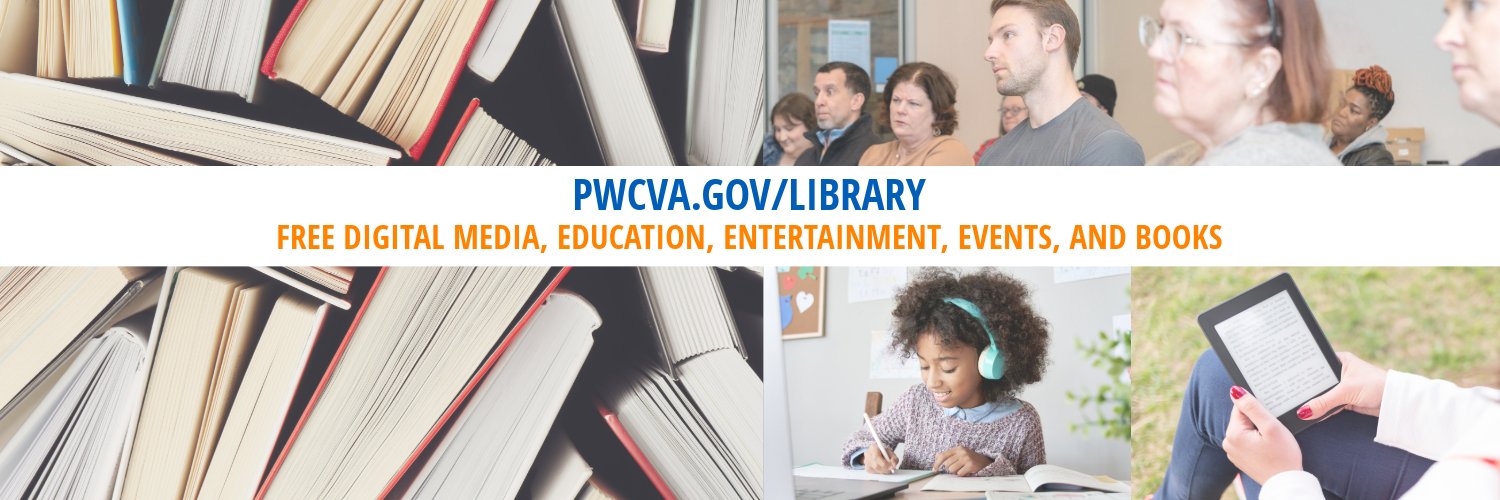 Prince William Public Library banner