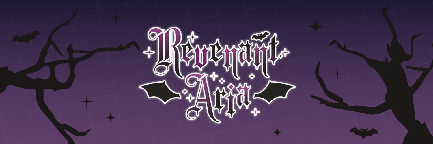 RevenantAria 🦇💜 Vampire Vtuber banner