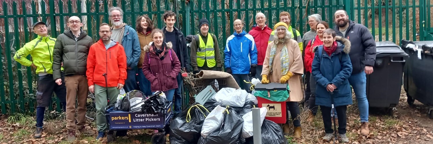 Keep Caversham Tidy's banner