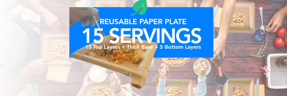 Peelable Dinnerware™ banner