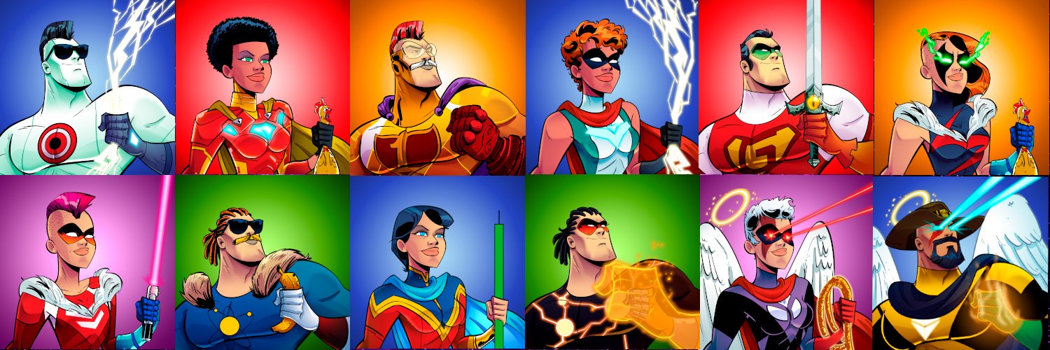 Generic Heroes League NFT banner