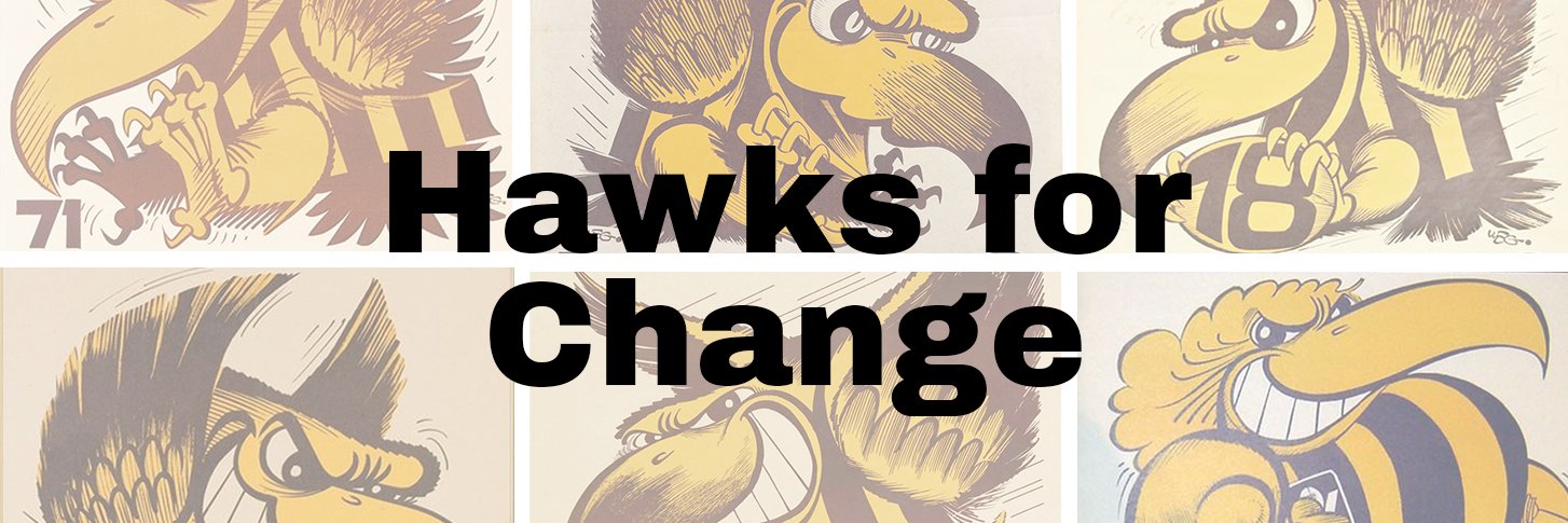 Hawks for Change banner